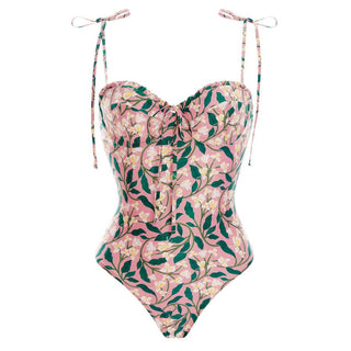 Petal Splash Swimsuit W/Coverup