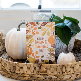 Autumn Leaves Sachet