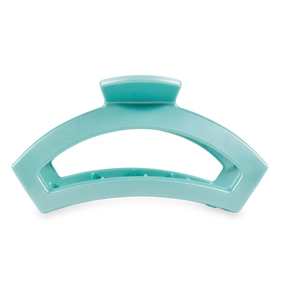Open Totally Turquoise Large Hair Clip