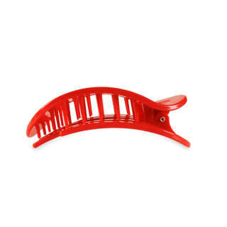 Rudolph Red Round Medium Flat Hair Clip