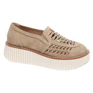Sweet 9 Platform Loafer - Taupe