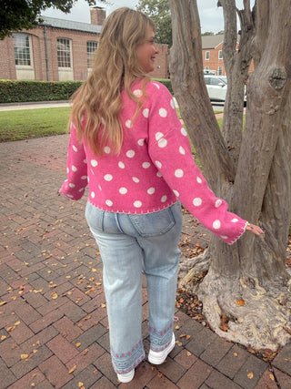 Embroidered Classic Denim Pants