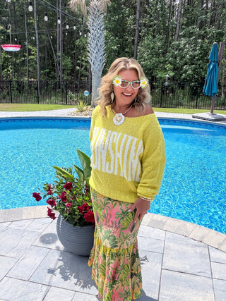 Endless Summer Shirring Skirt Set