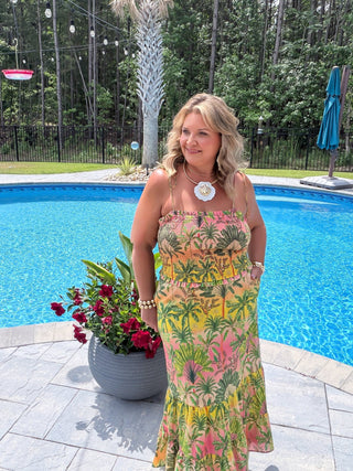 Endless Summer Shirring Skirt Set