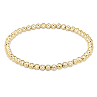 Enewton Extends | Classic Gold 4MM Bead Bracelets