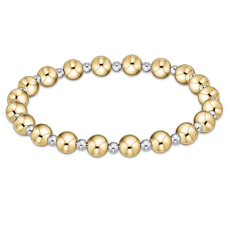 Enewton Extends | Classic Grateful Pattern Bead Bracelet - Mixed Metal
