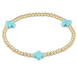 Enewton Extends | Signature Cross 3mm Gold Bracelet