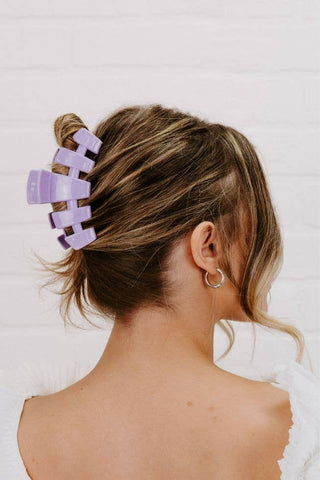 Classic Lilac You Large Hair Clip