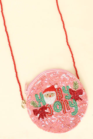 Holly Jolly Sequins Bag