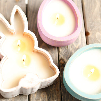 Hyacinth 4 oz Egg Candle