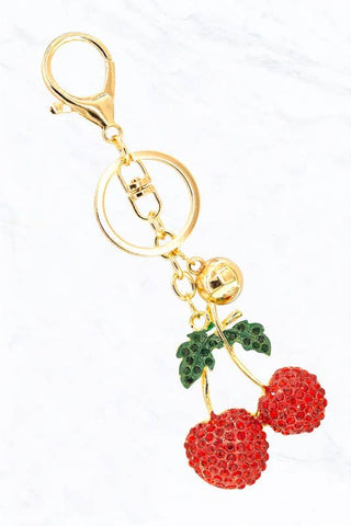 Cherry Keychain