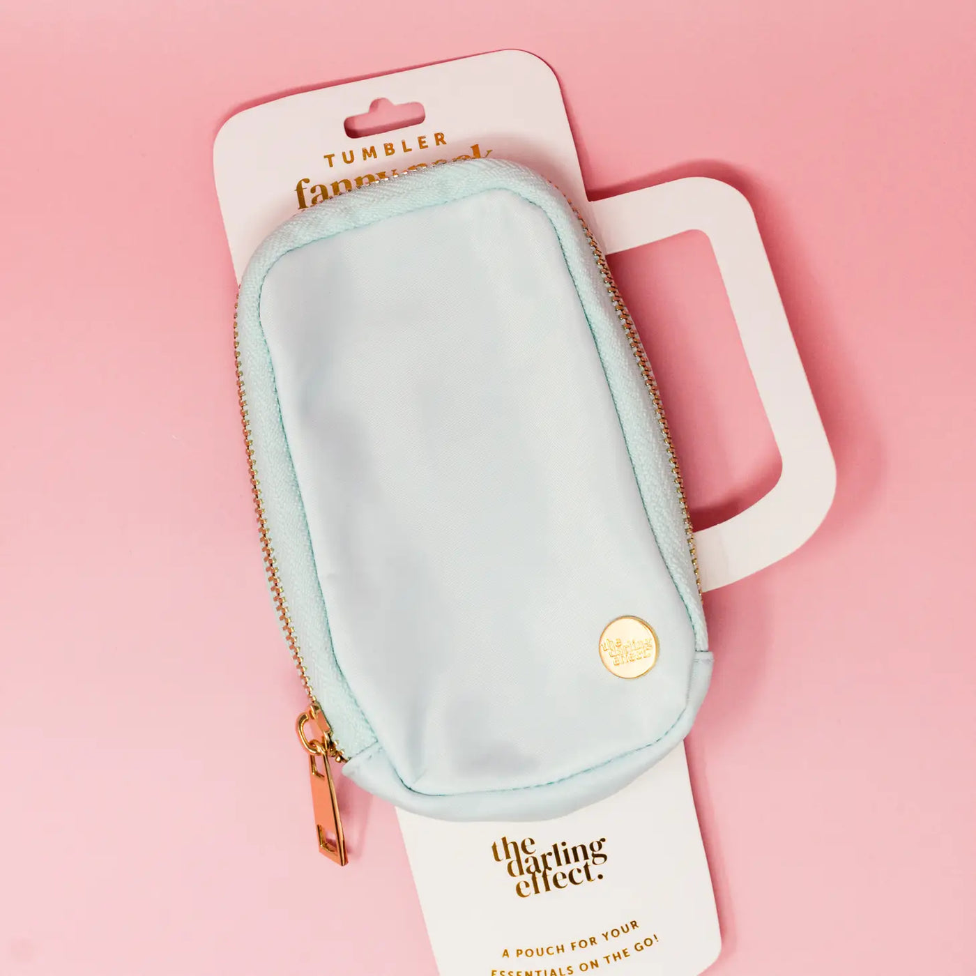 Tumbler Fanny Pack - Aqua