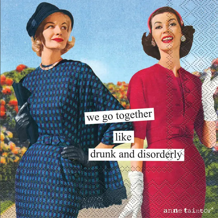 Disorderly Cocktail Napkins