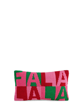 "Fa La La" Tufted Pillow