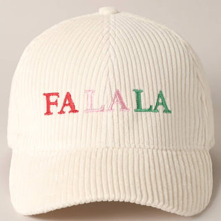 "FALALA" Corduroy Cap