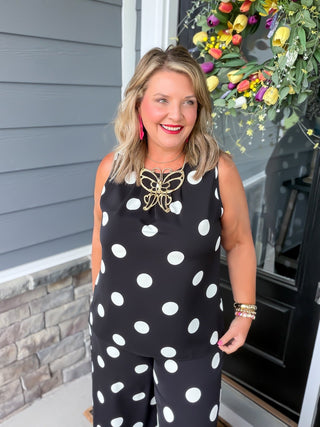 Fancy In Dots Two-Piece Set
