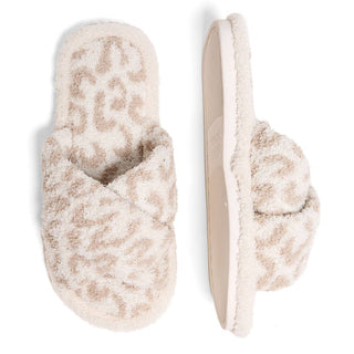 Crossover Leopard Pattern Slipper