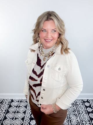 Feline Fine Sweater | Grey