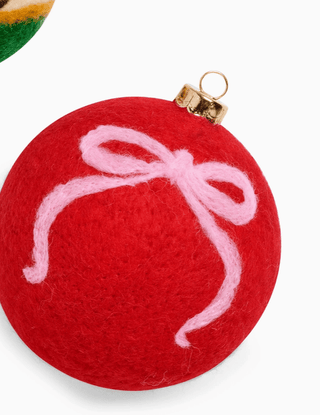 Festive Bow Assorted Ornaments