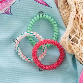 Fin-Tastic large hair tie set.