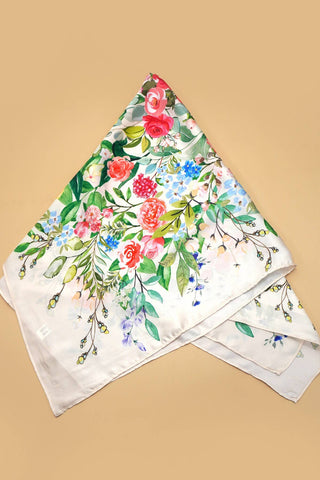 Floral Print Bandna Scarf