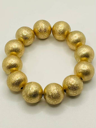 Frost & Shine Bracelet | Brushed Gold