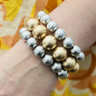 Frost & Shine Bracelet | Brushed Silver