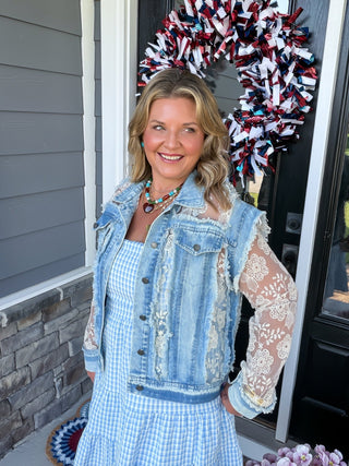 Garden Light Denim Jacket