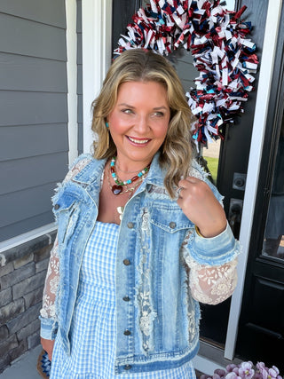 Garden Light Denim Jacket