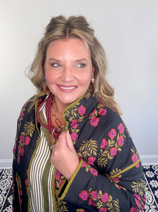 Garden Stroll Quilted Jacket