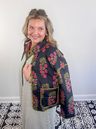 Garden Stroll Quilted Jacket