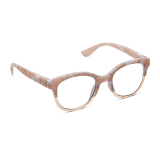 Georgia Reading Glasses Tan Marble/Gold