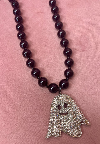 Ghost After Dark Beaded Necklace