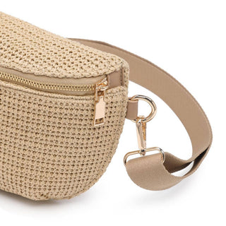 Gizelle Checker Belt Bag | Large