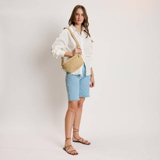 Gizelle Checker Belt Bag | Large