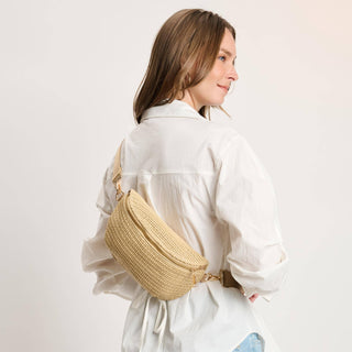 Gizelle Checker Belt Bag | Large