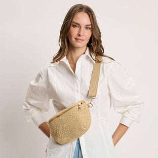 Gizelle Checker Belt Bag | Large