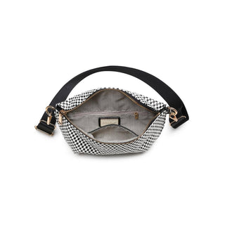 Gizelle Checker Belt Bag | Small