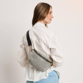 Gizelle Checker Belt Bag | Small