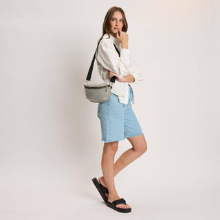 Gizelle Checker Belt Bag | Small