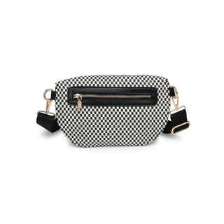 Gizelle Checker Belt Bag | Small