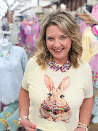 Glam Bunny Graphic Tee
