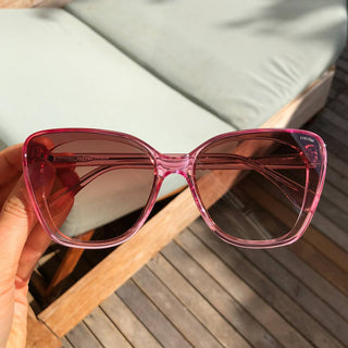 Grace Pink Cat-Eye Sunglasses