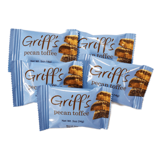 Griff's Gourmet Pecan Toffee 4.5oz bag