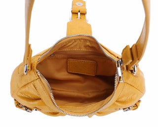 Grunge Buckle Baguette Shoulder Bag
