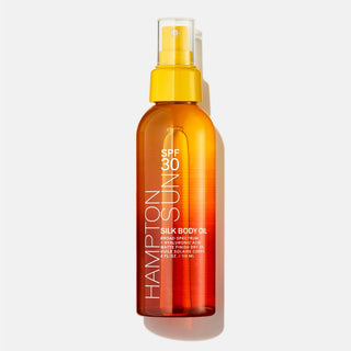 Hampton Sun silk body oil.