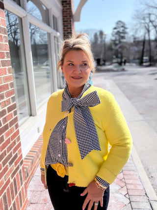 Heart-to-Heart Fuzzy Knit Cardigan