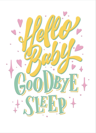 Hello Baby | New Baby Greeting Card