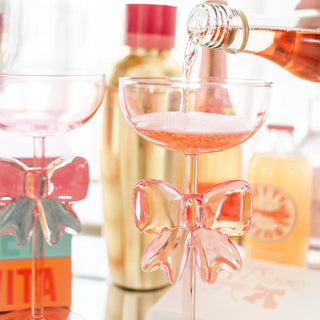 Holiday Coupe and Wine Glass