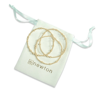 Hope Unwritten 4mm Bead Bracelet Gold